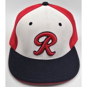 Richmond Braves MiLB Red, White & Blue Pacific Headwear Baseball Hat Cap Men's 7